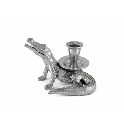Alligator Candle Holder