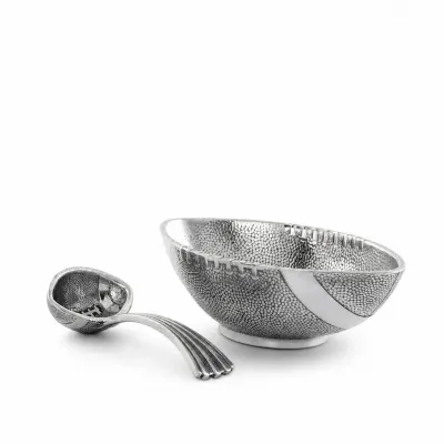 Football Condiment with Spoon