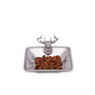 Forest Elk Head Dip Bowl