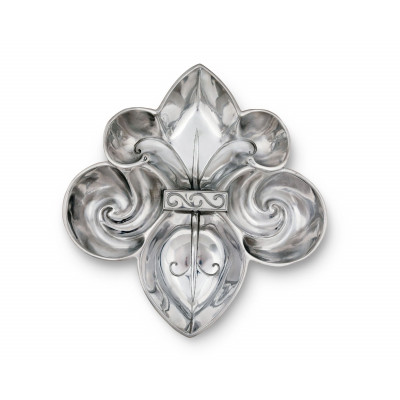 Fleur De Lis Serving Bowl 4 Compartment