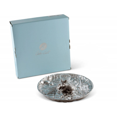 Rabbit Garden Tidbit Tray