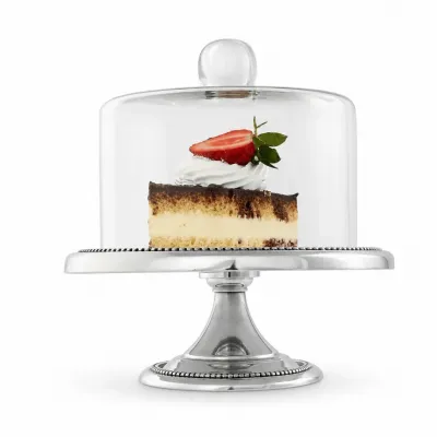 Beaded Dessert Stand Small
