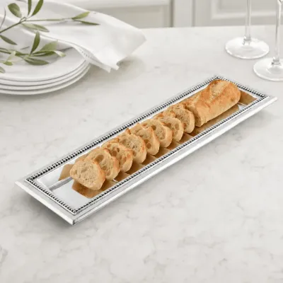 Beaded Oblong Tray