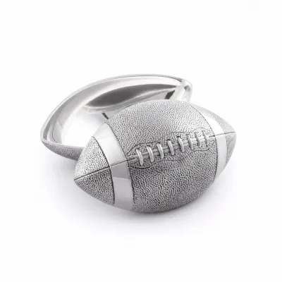 Football Lidded Bowl / Box / Catchall