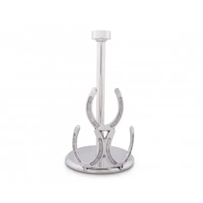 Equestrian Paper Towel Holder Horseshoe