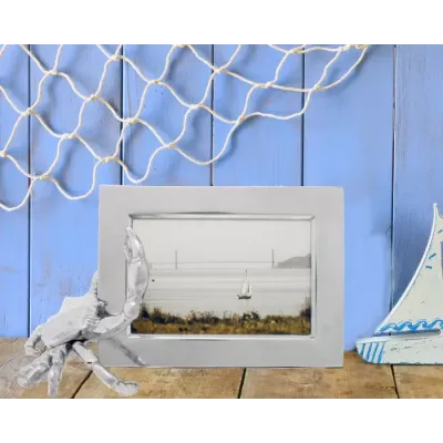 Sea and Shore Crab Photo Frame 4"x6"
