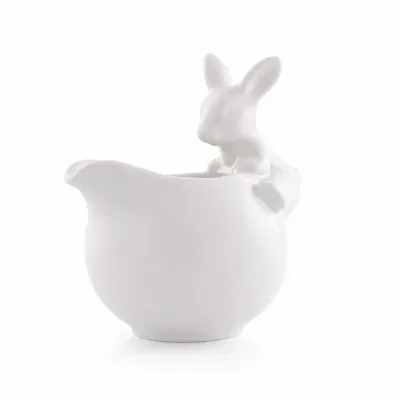 Stoneware Climbing Bunny Creamer