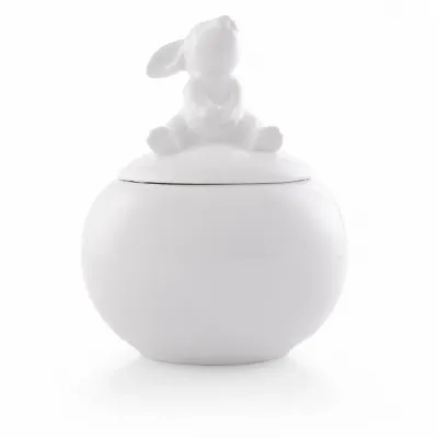 Stoneware Sitting Bunny Sugar Bowl