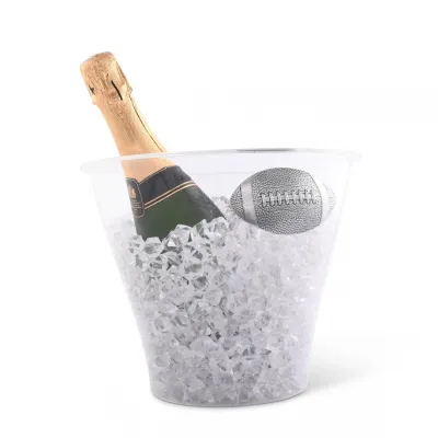 Football Acrylic Ice Bucket