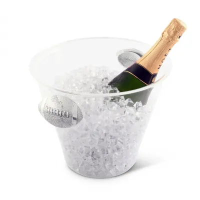 Football Acrylic Ice Bucket