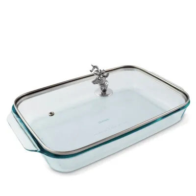 Deer Casserole Dish with Lid