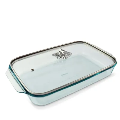 Shell Casserole Dish with Lid