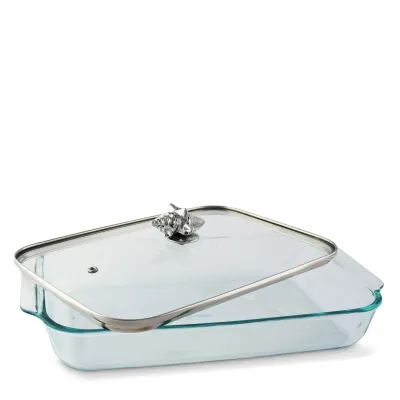 Shell Casserole Dish with Lid