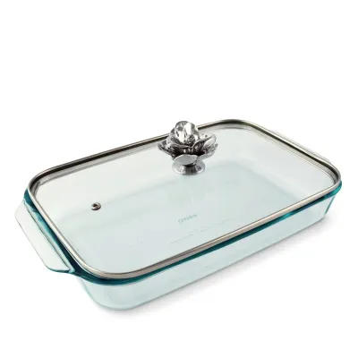 Magnolia Casserole Dish with Lid