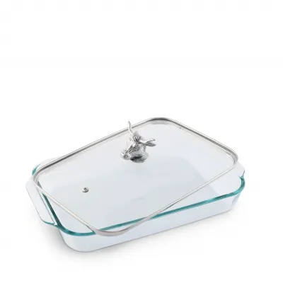 Bull Casserole Dish with Lid