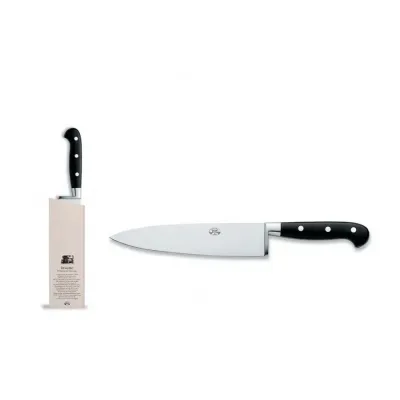 Black Lucite Insieme Chef's Knife 8"