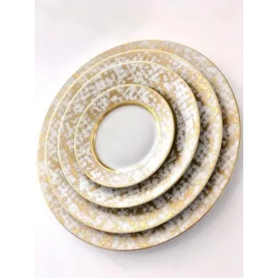 Tweed White & Gold Dinnerware