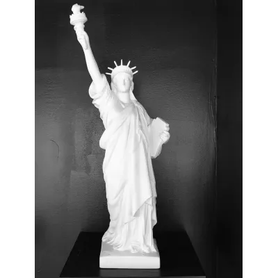 Statue Of Liberty Unglazed Finish 18.5"