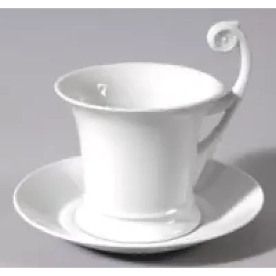 White Jasmin Tea Cup&Saucer