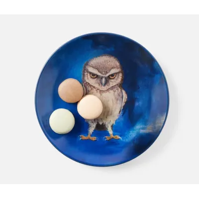 Errol Blue, Salad/Dessert Plate, Assorted Set of 4
