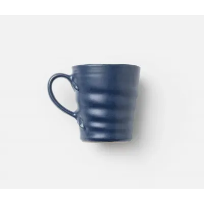 Hayes Matte Navy Mug, Pack of 4