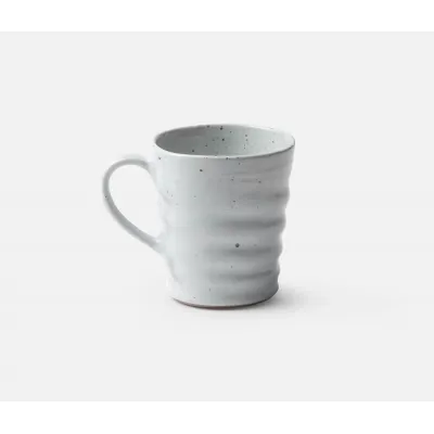 Hayes White Salt Glaze Mug, Pack of 4
