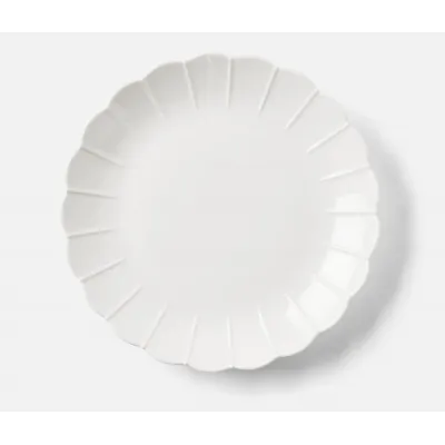 Iris White Scallop Oval Serving Platter Melamine Large Pack Of 2