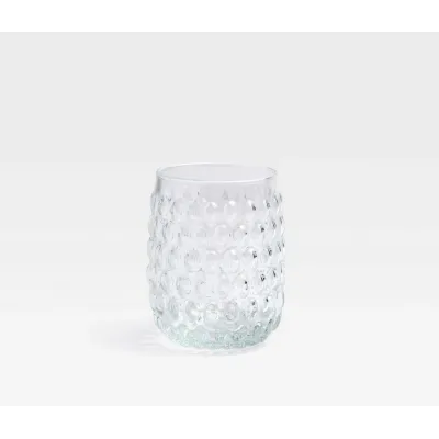 Claire Clear Tumbler Glass Hand Blown, Pack of 6