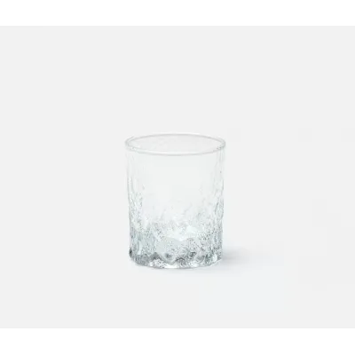 Harmon Clear Tumbler Glass, Hand Blown, Pack of 6