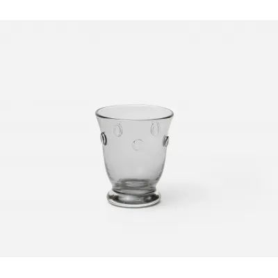 Lucia Pale Gray Tumbler Glass, Hand Blown, Pack of 6
