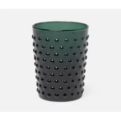 Sofia Smokey Green, Juice Glass, Hand Blown, Pack of 6