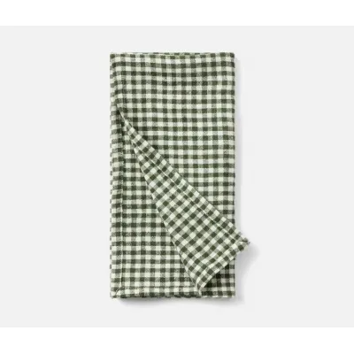 Blake Green/White, Gingham Napkin, 20x20, Pack of 4