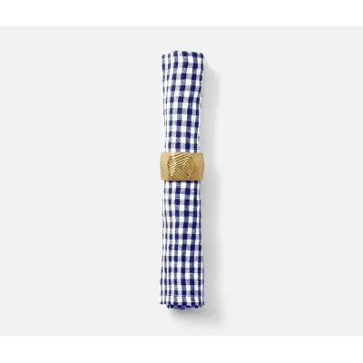 Blake Navy/White, Gingham Napkin, 20x20, Pack of 4