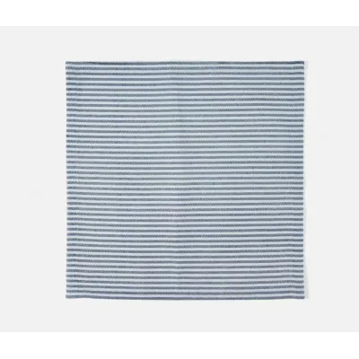 Brooks Classic Navy Stripe, Napkin, Cotton Canvas, 20x20, Pack of 4