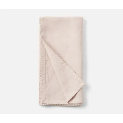 Evelyn Soft Pink, Napkin, Linen, 20x20, Pack of 4