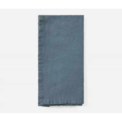 Montague Chambray Kitchen Towel Linen 20" x 28", Pack of 2