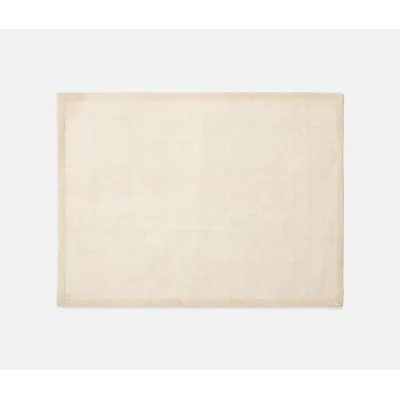 June Flax, Rectangular Placemat, Abaca, Pack of 4