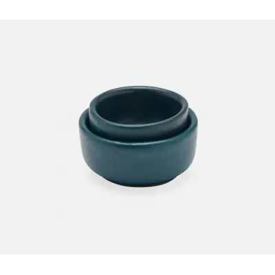 Holly Midnight Teal Mini Bowl, Boxed Set of 4
