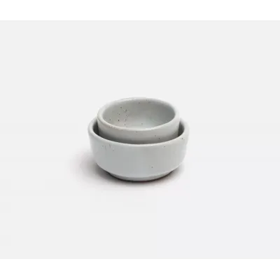 Holly White Glaze Mini Bowls Boxed, Set Of 4