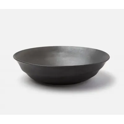 Marcus Black Glaze, Tapered Serving Bowl, Stoneware, Large, Pack of 2
