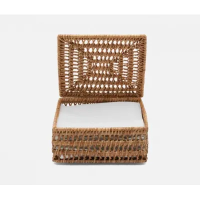 Carly Natural, Luncheon Napkin Tray, Rattan