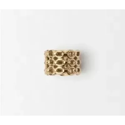 Keon Gold, Chain Napkin Ring, Brass, Boxed Set of 4