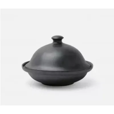 Marcus Black Glaze, Cloche Serving Platter, Stoneware, Medium