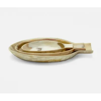 Lorant Natural Horn Spoon Rests Set/3