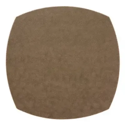Allure Bronze Elliptical Square Placemat Pack of 4