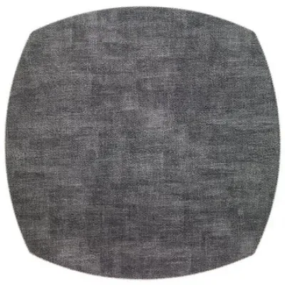 Allure Smoke Elliptical Square Placemat Pack of 4