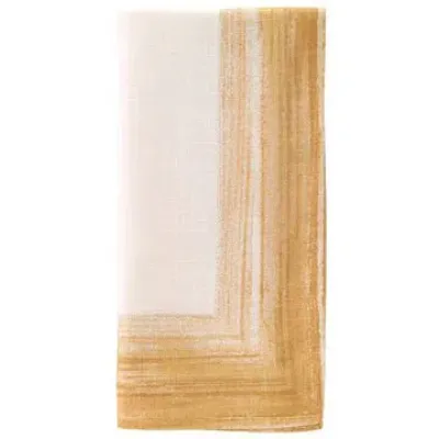 Cornice Gold 21" Napkin, Set of 4