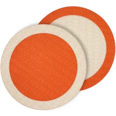Halo Cream Pumpkin Placemat Pack of 4