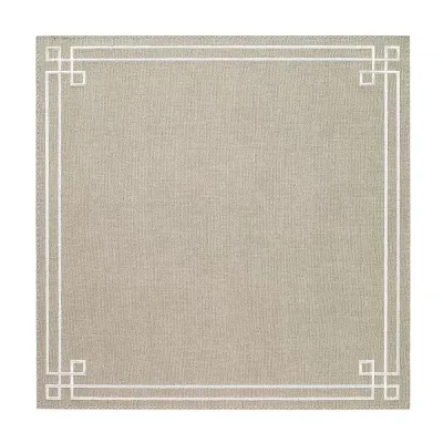Link Oatmeal White Placemat, Set of 4