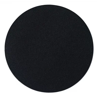 Skate Black 16" Round Placemat, Set of 4